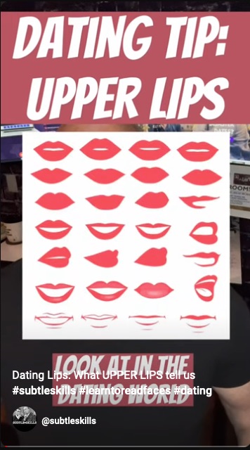 Dating Tip for Valentine’s Week: Upper Lips